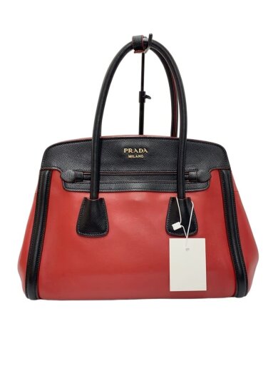 商品画像：ハンドバッグ/レザー/RED 1