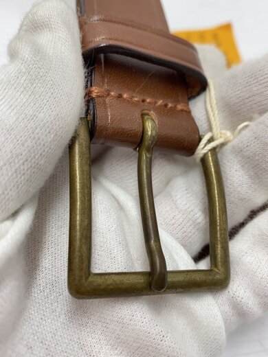 商品画像：ベルト/レザー/BRW/無地/メンズ 8