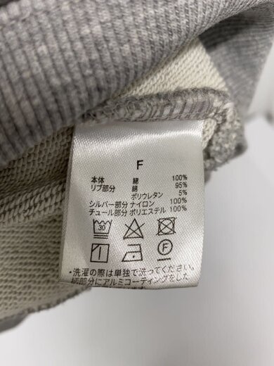 商品画像：スウェット/FREE/コットン/GRY 4