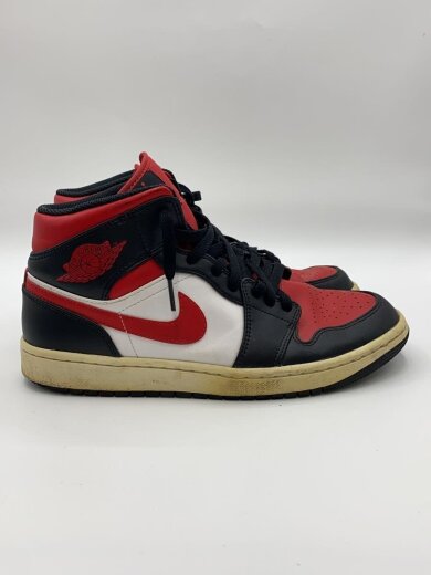 商品画像：AIR JORDAN 1 MID_エアジョーダン 1 ミッド/27.5cm/RED 2