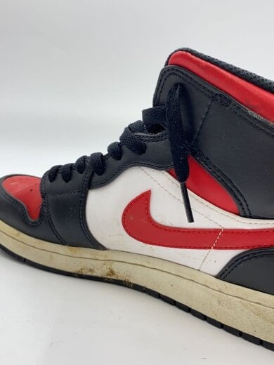 商品画像：AIR JORDAN 1 MID_エアジョーダン 1 ミッド/27.5cm/RED 9