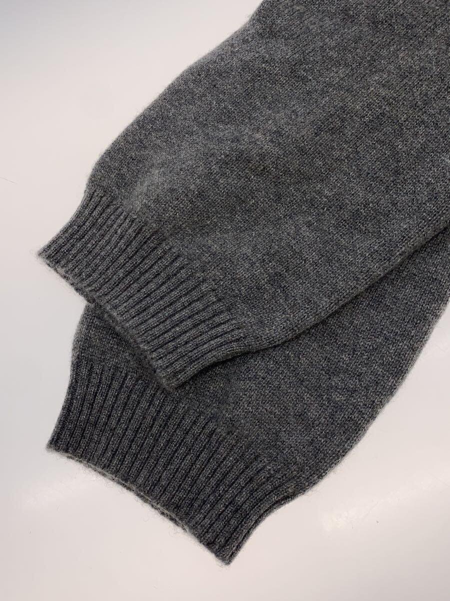 HERMES / L/カシミヤニット・セーター/36/カシミア/GRY/07-7700