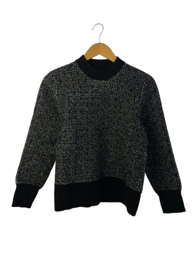 商品画像：I/4G Allover Crewneck Sweater/セーター/M/ウール/BLK/総柄/BM90H84 1
