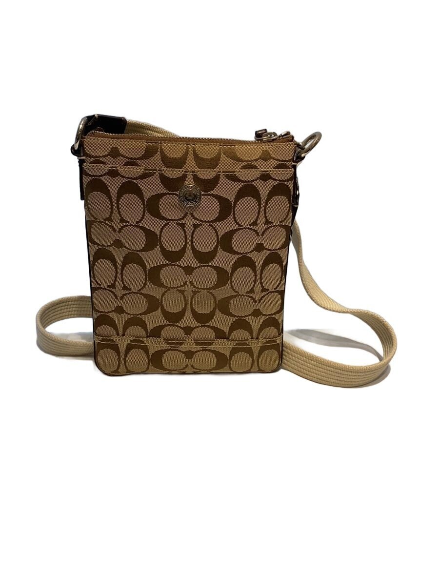 COACH / ショルダーバッグ/キャンバス/BRW/総柄/G06M-10250