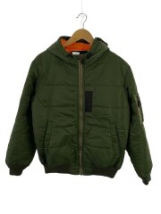 S/フライトジャケット/M/ナイロン/KHK