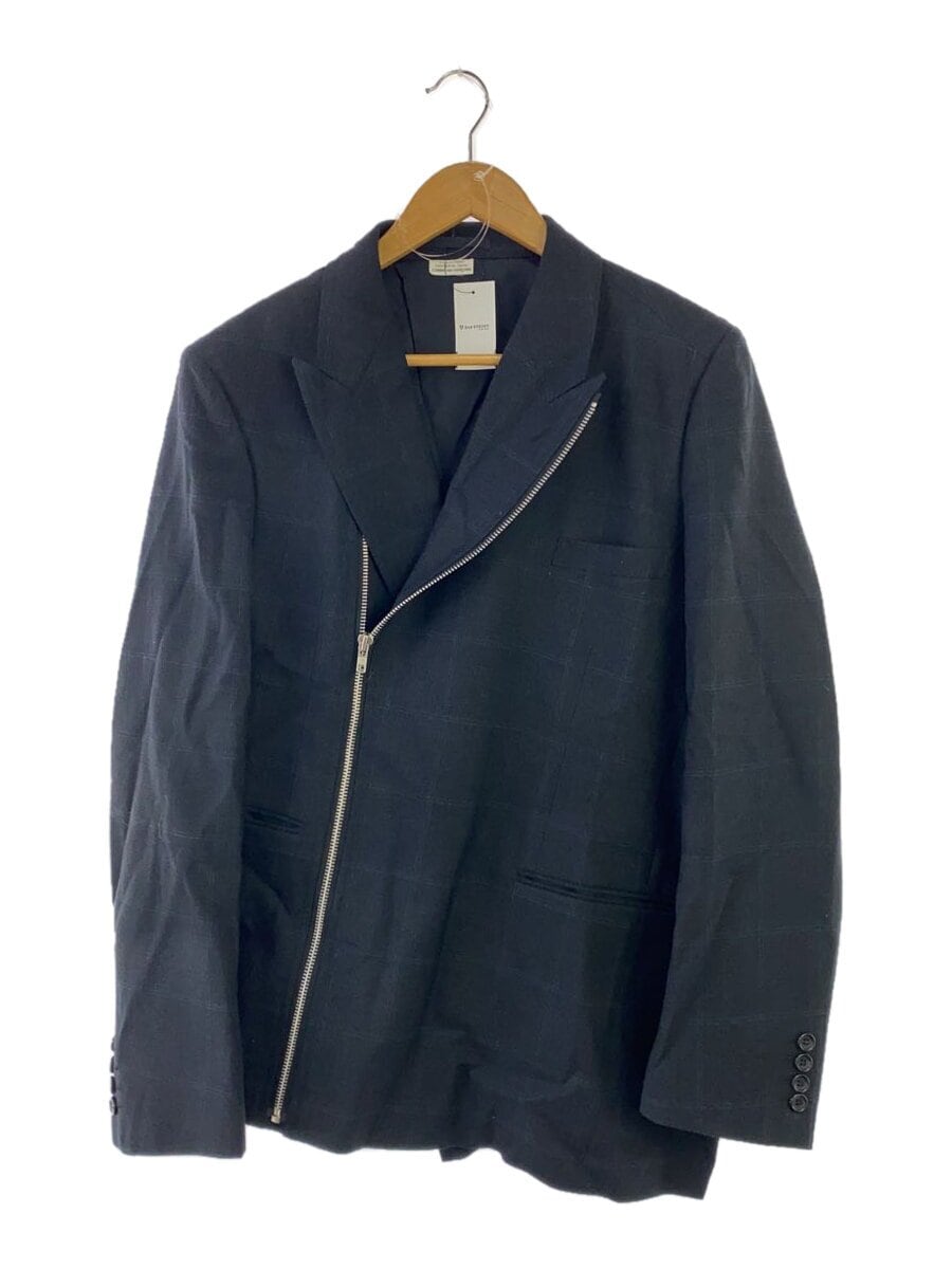 COMME des GARCONS HOMME DEUX / D/ジップアップテーラードジャケット/M/ウール/NVY/DN-J022/AD2024//