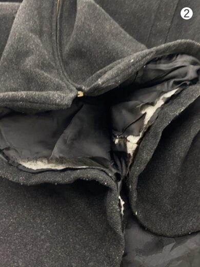 商品画像：ウールスポーツジャケット/L/ブラック/RN41381 7