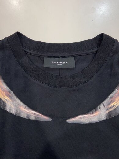 商品画像：LS/Tシャツ/S/コットン/BLK/14S 7328 651/プリント割れ 3