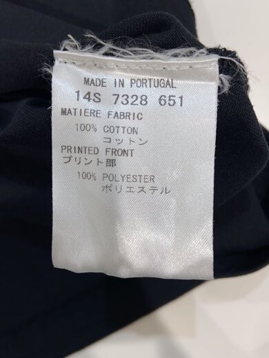 商品画像：LS/Tシャツ/S/コットン/BLK/14S 7328 651/プリント割れ 4