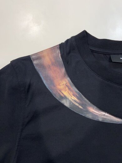 商品画像：LS/Tシャツ/S/コットン/BLK/14S 7328 651/プリント割れ 7