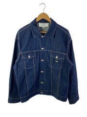 B/25SS/TRUCKER JACKET/デニムジャケット/M/デニム/IDG