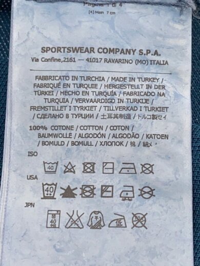 商品画像：T/半袖ポロシャツ/M/コットン/BLU/601522S67 5