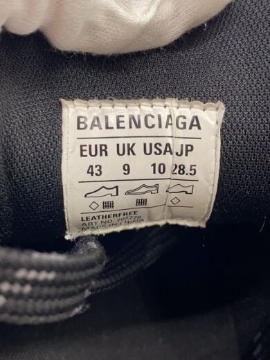 商品画像：10XL/ローカットスニーカ-/シューズ/43/BLK/792779/踵破れ 5