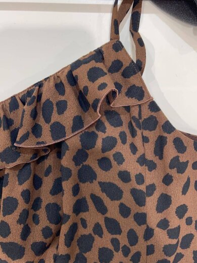 商品画像：D2/キャミワンピース/FREE/ポリエステル/BRW/アニマル/01221AO03 6