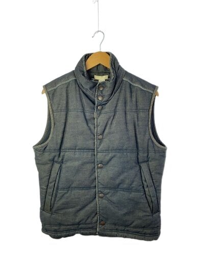 商品画像：ダウンベスト/L/デニム/IDG/無地/00769 1