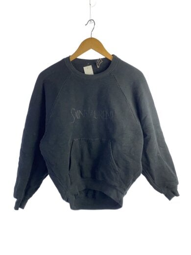 商品画像：L/ロゴ刺繍ラグランスウェット/M/コットン/BLK/31TA 720944 Y37CG 1001 1