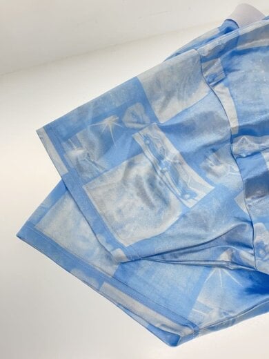 商品画像：J/半袖シャツ/XXL/ポリエステル/BLU/総柄/241BoTT06 5