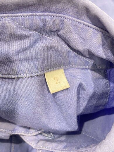 商品画像：J/22SS/コモリシャツ/長袖シャツ/2/コットン/BLU/V01-02001 4