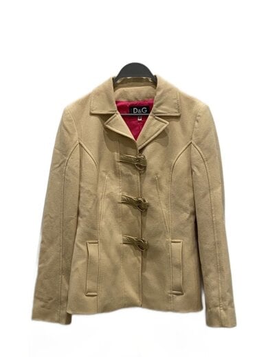 I/ジャケット/38/ウール/BEG