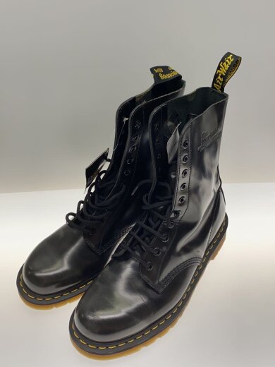 商品画像：レースアップブーツ/UK10/BLK/エナメル// 2