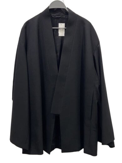 商品画像：J/ジャケット/42/ウール/BLK/2225-305/WOOL GABARDINE KIMONO JACKET 1