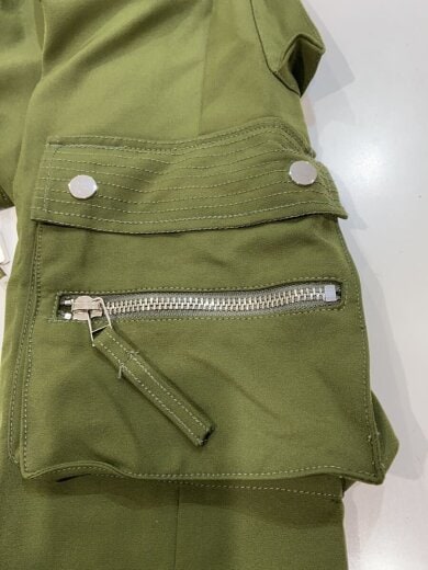 商品画像：S/TYPE-4 SLIM STRETCH CARGO PANTS/カーゴパンツ/30/ナイロン/KHK 5