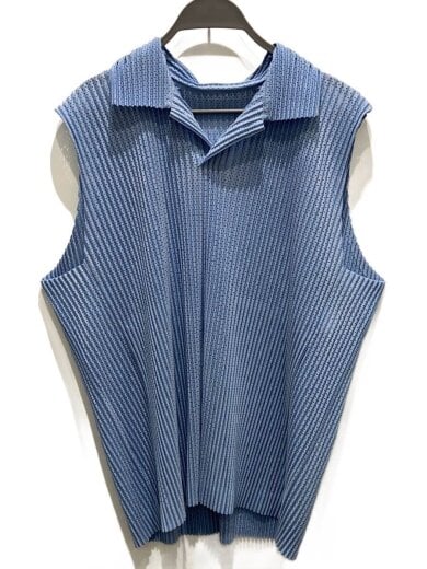 商品画像：D/LIGHT MESH/ノースリーブシャツ/ベスト/2/ポリエステル/BLU/HP51JM371 1