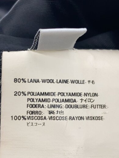 商品画像：I/06AW/ジップスカート/40/ウール/BLK/02290/0062 6