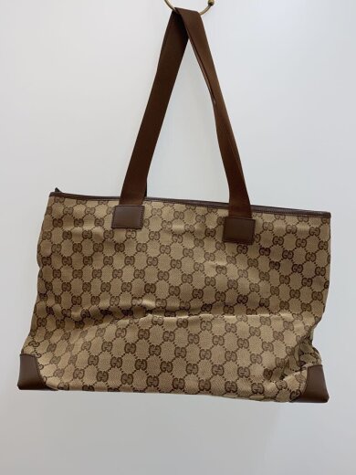 商品画像：GUCCI/トートバッグ_GGキャンバス/キャンバス/ブラウン/総柄 3