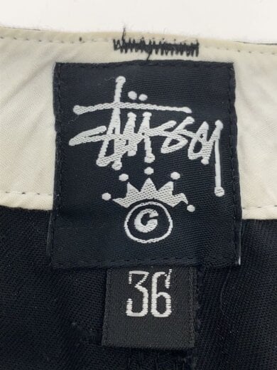 商品画像：S/STUSSY CLASSIC/ワークパンツ/ボトム/36/ポリエステル/BLK// 4