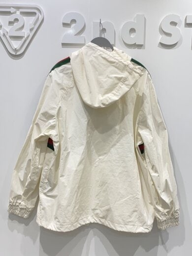 商品画像：L/アノラックジャケット/44/コットン/WHT/594861/汚れ有 2