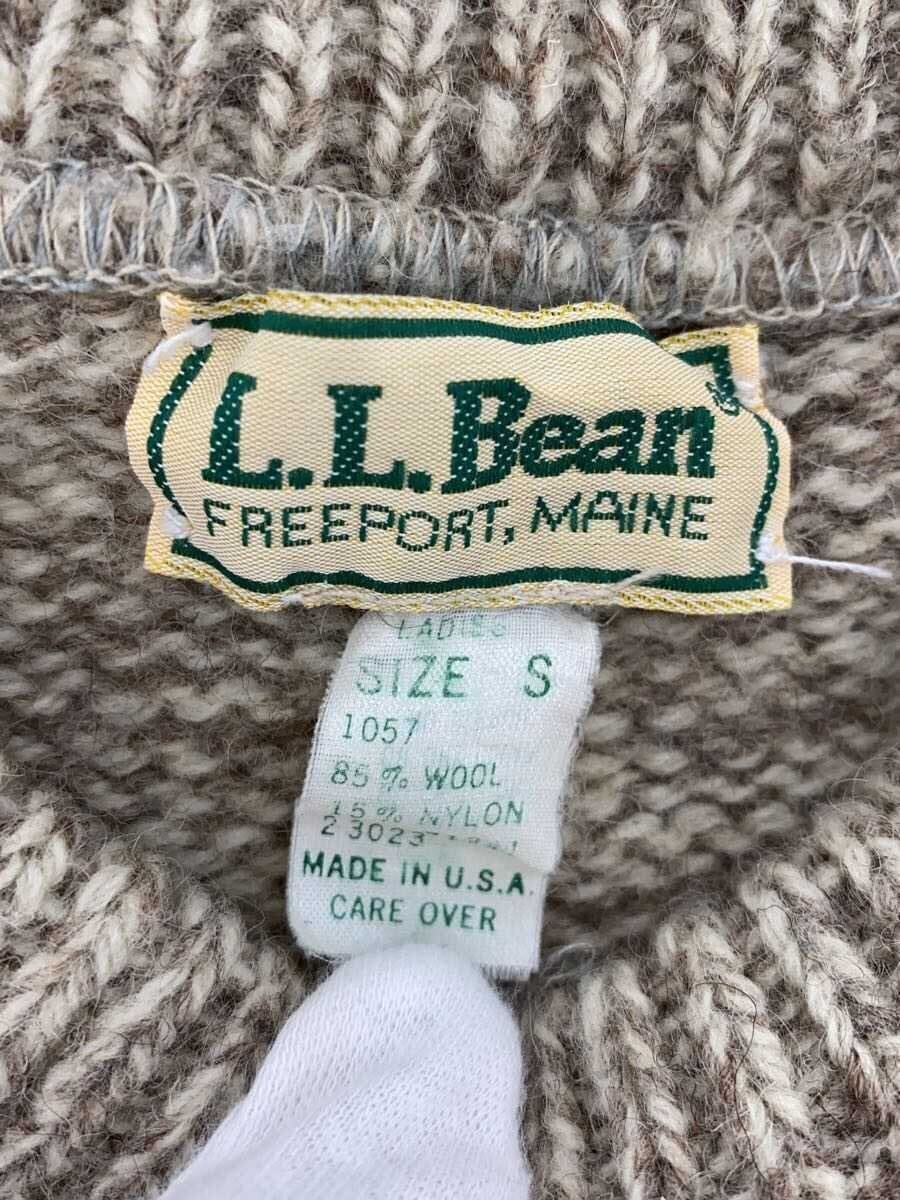 L.L.Bean / ニット・セーター(厚手)/S/ウール/GRN/ボーダー