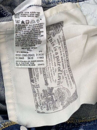 商品画像：ボトム/31/--/BLU 6