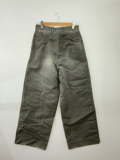 商品画像：for bounce/36/ナイロン/KHK/2422206E/クラッシュ加工/2タック/ナイロンチノ 2