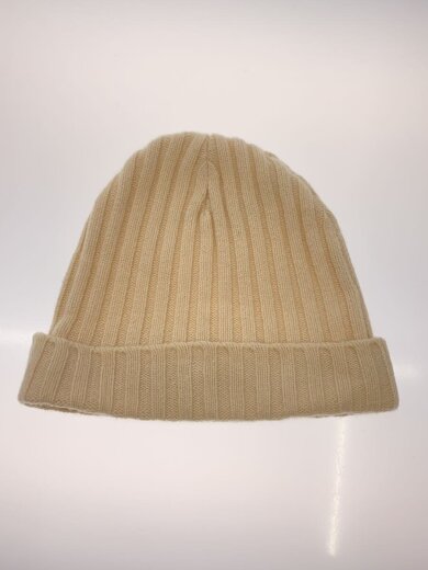 商品画像：Cashmere Beanie Box Logo/ニットキャップ/FREE/カシミア/クリーム/メンズ// 2
