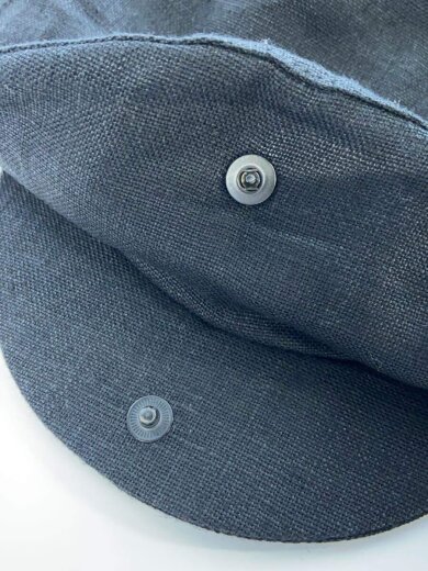 画像：agnes b. hommeハンチング/--/リネン/BLK/無地/メンズ8