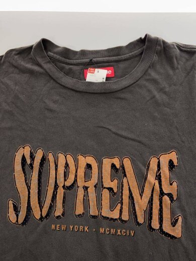 商品画像：Flocked washed s/s top/25SS/Tシャツ/XXL/コットン/GRY/プリント 5