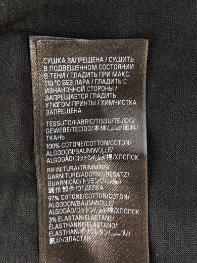 商品画像：2024AW/Oversize/長袖Tシャツ/2/ブラック/プリント/790365-TQVU4// 5