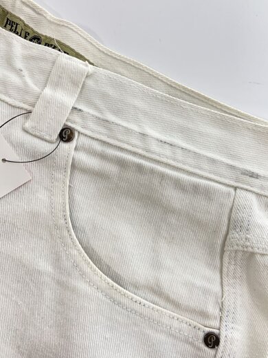 商品画像：90～00s/ハーフパンツ/38/コットン/ホワイトデニム※ポケット周り汚 9