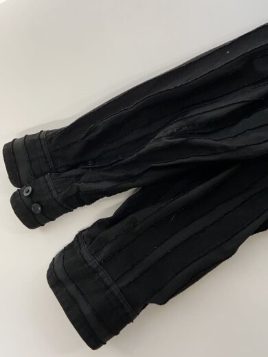 商品画像：20ss/DYEING CUT JACQUARD/長袖シャツ/3/コットン/ブラック/ME01FJ008 6