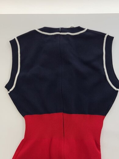 商品画像：ノースリーブニットワンピース/S/レーヨン/RED/sp0166 9