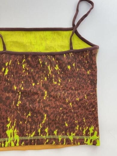 商品画像：キャミソール・タンクトップ/M/コットン/YLW/総柄/A14452 7