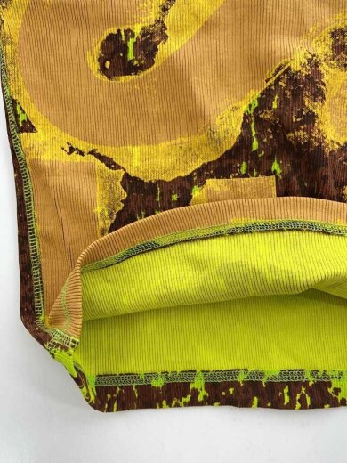 商品画像：キャミソール・タンクトップ/M/コットン/YLW/総柄/A14452 8