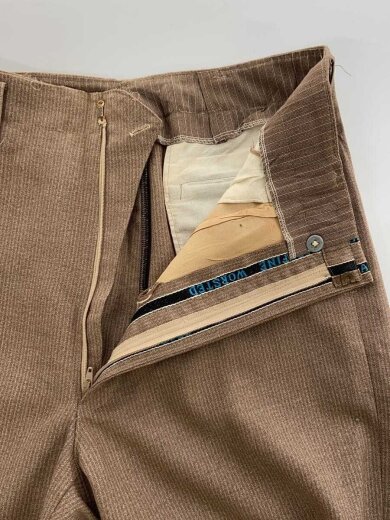 商品画像：VINTAGE/GENTLEMAN/スラックスパンツ/ブラウン/ストライプ 3