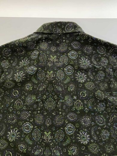 商品画像：半袖シャツ/46/ポリエステル/カーキ/ペーズリー/2320-121 9