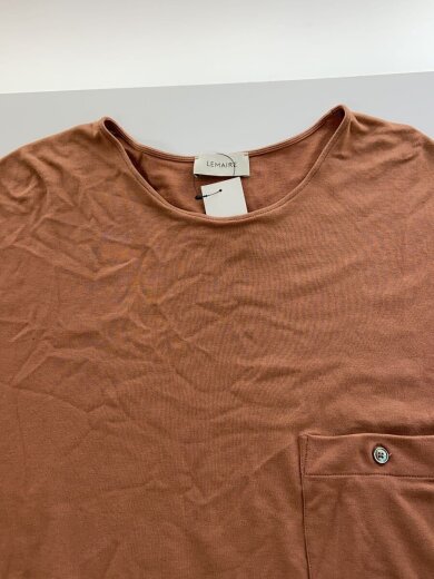 商品画像：Jersey Crepe Chinese/Tシャツ/S/コットン/ブラウン/JE197 LJ054 5