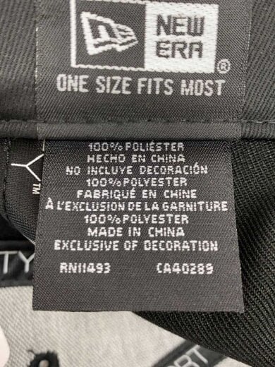 商品画像：ヘッドウェア/キャップ/ポリエステル/BLK/メンズ 6