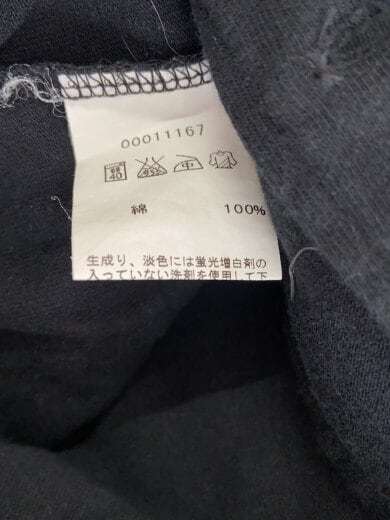 商品画像：長袖シャツ/1/コットン/ブラック/無地/00011167 4