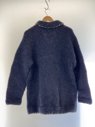 商品画像：カウチンニット(厚手)/ウール/NVY/無地 2