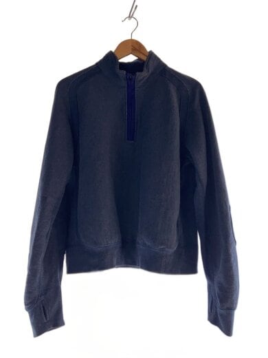 商品画像：スウェット/M/コットン/NVY/無地/23AW-ZIPTOP 1